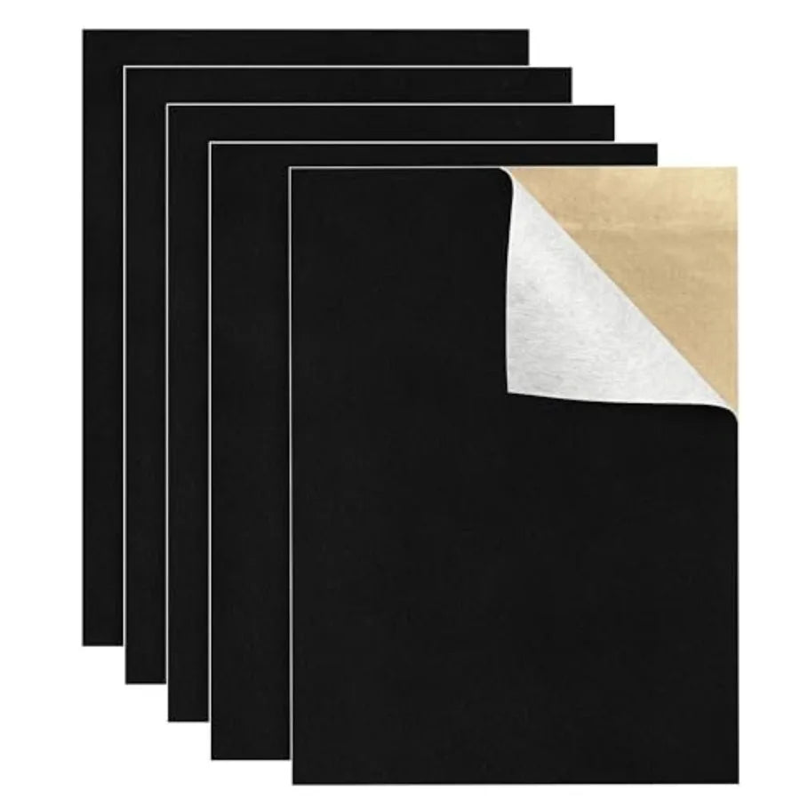 Self-Adhesive Felt Sheets With Adhesive Backing For Drawers Jewelry Boxes