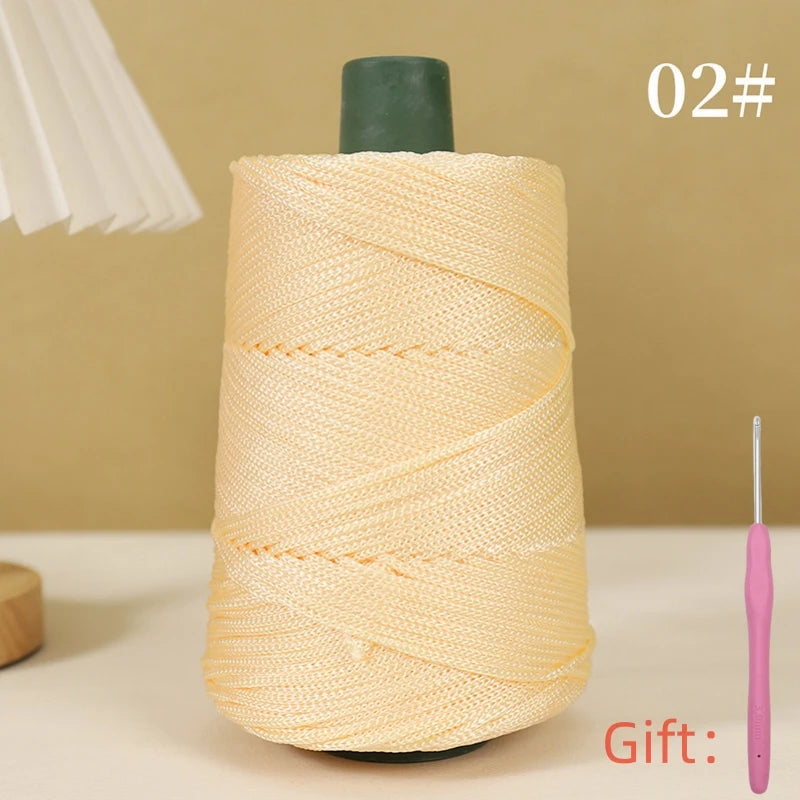 250g 3mm Crochet Rope Yarn For Summer Hats And Bags