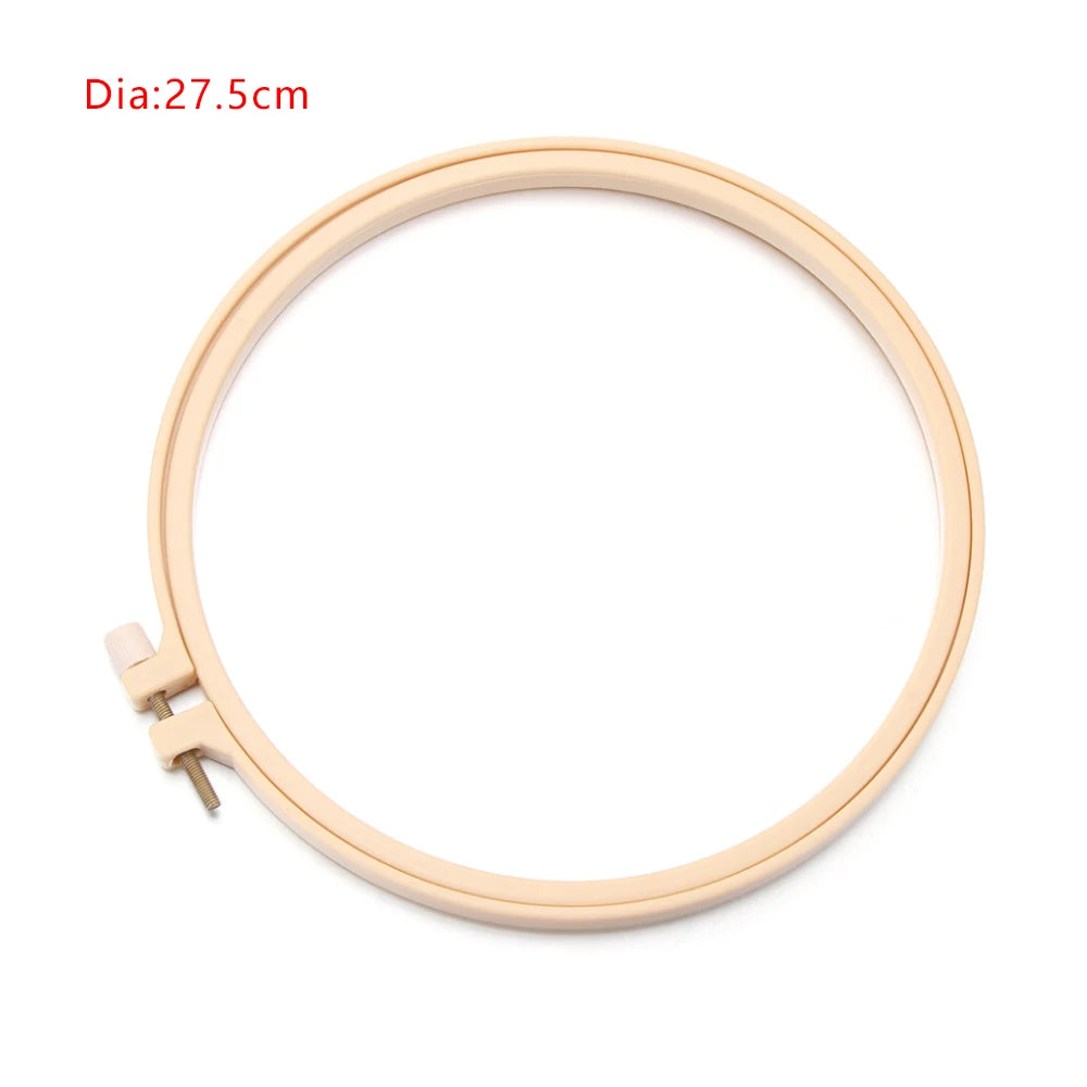 DIY Embroidery Hoop Ring Set For Cross Stitch And Needlework