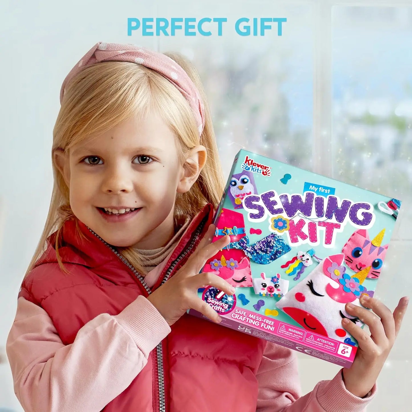 Joyfy My First Kids Sewing Kit: Seven Easy Projects