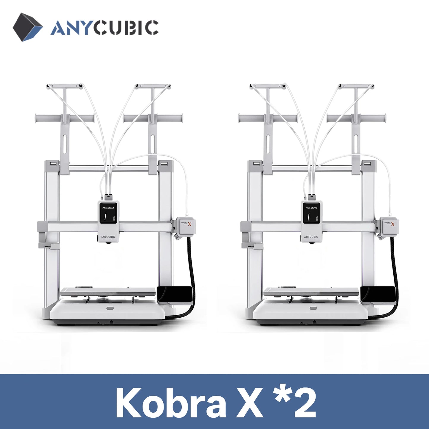 Anycubic Kobra X 3D Printer Featuring Automatic Leveling Technology