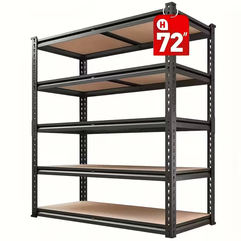 Heavy Duty Metal Storage Rack With High Load Capacity Adjustable