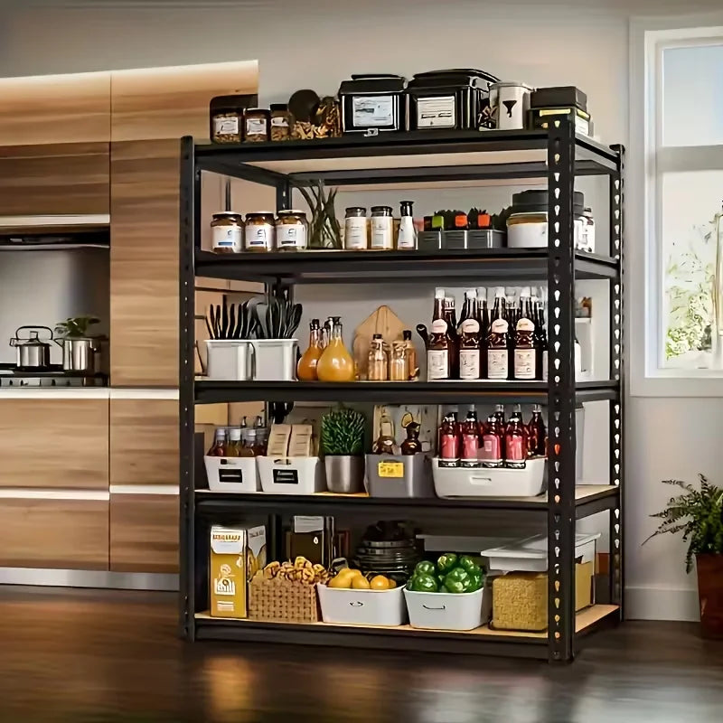 Heavy Duty Metal Storage Rack With High Load Capacity Adjustable
