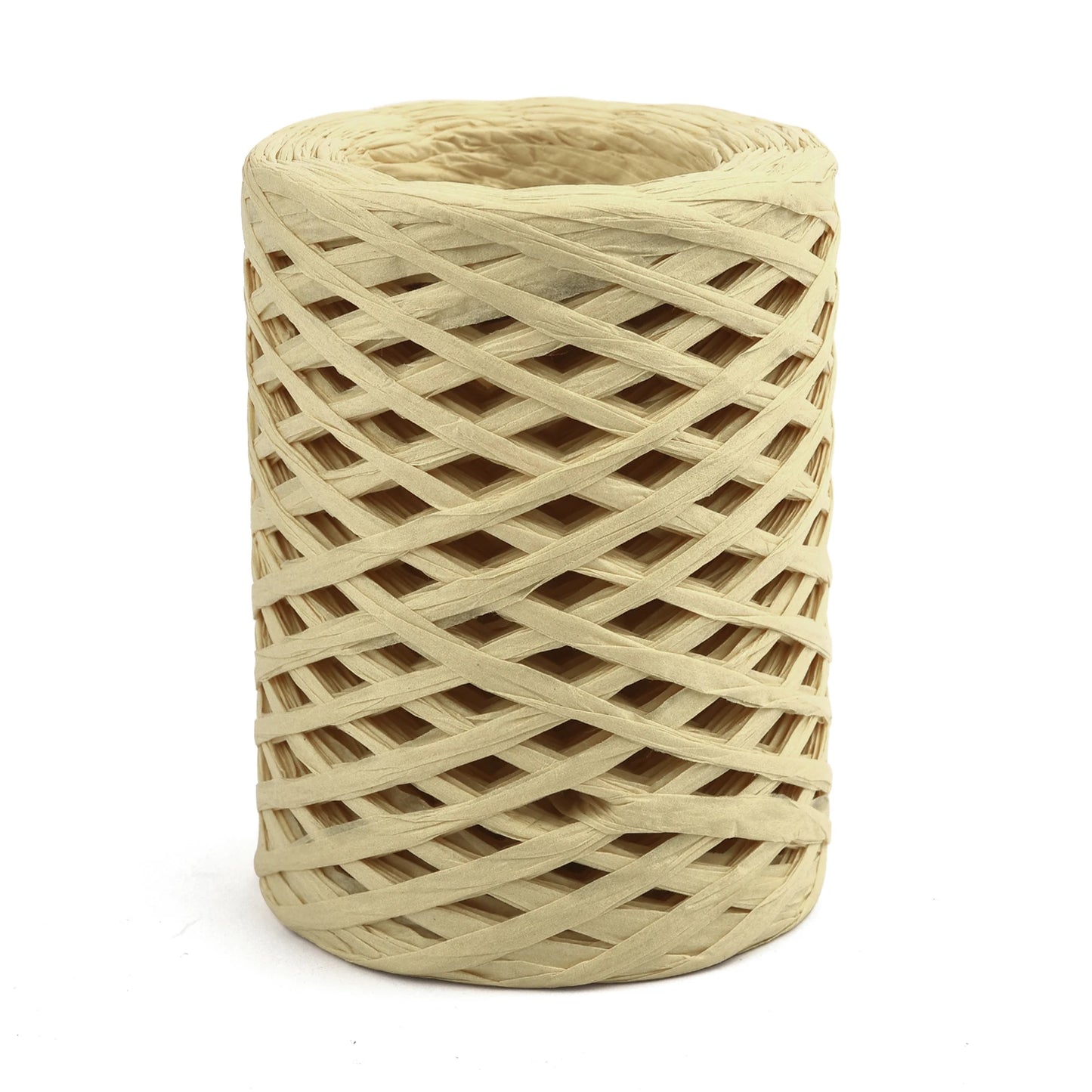 Natural Raffia Straw Yarn 100M For DIY Crafts Hats Bags