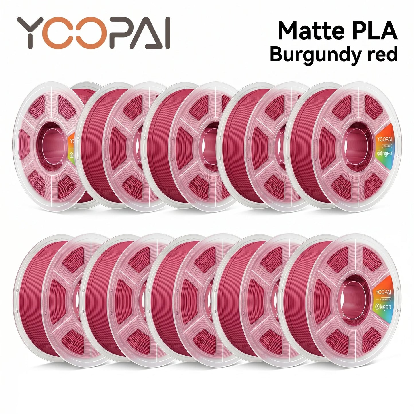 Premium Yoopai Matte PLA Filament For Detailed 3D Printing Projects