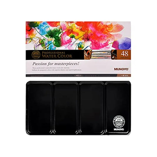 Professional Half Pan Water Set In Tin Case With Palette