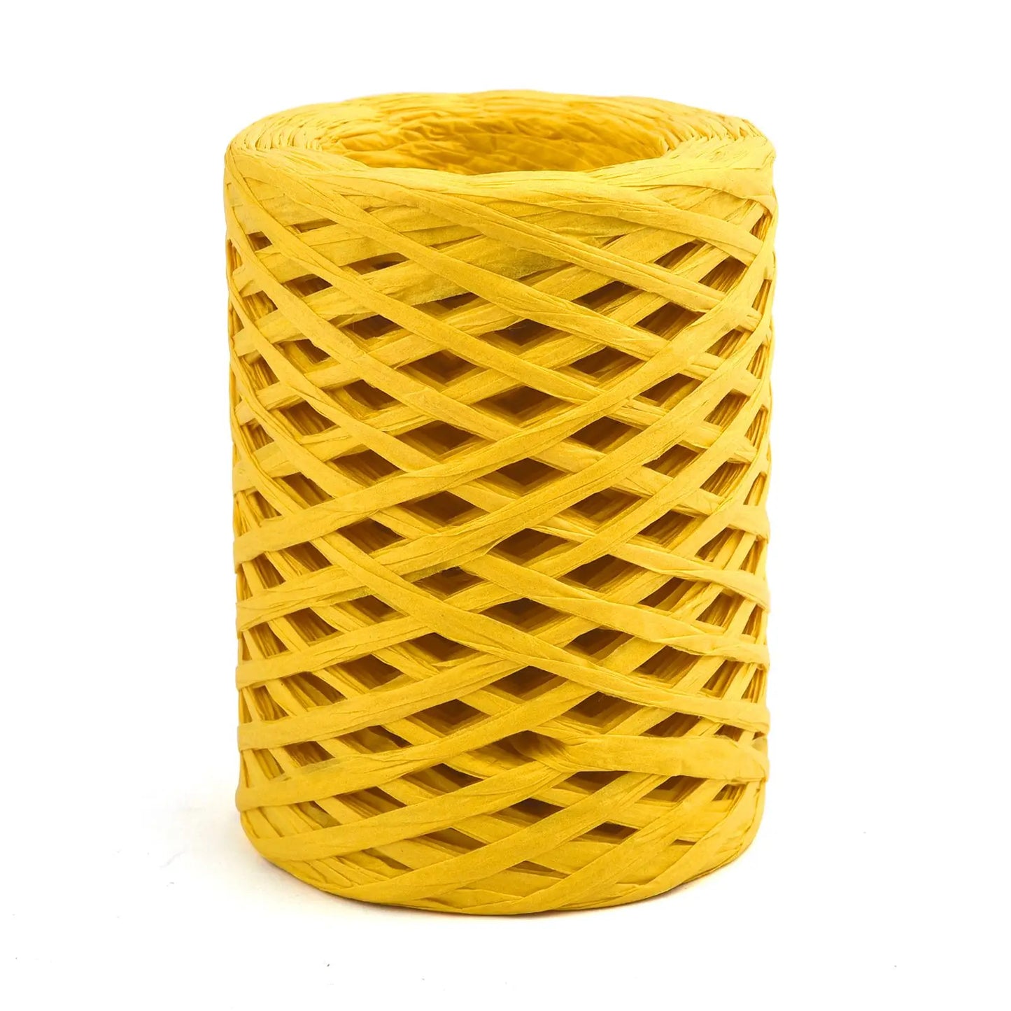 Natural Raffia Straw Yarn 100M For DIY Crafts Hats Bags