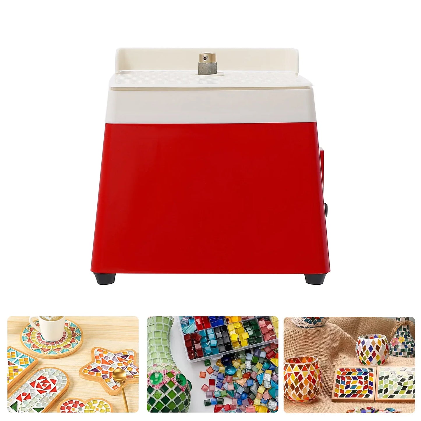 CNCEST Mini Color Grinder Cordless Stained Glass Grinding Tool
