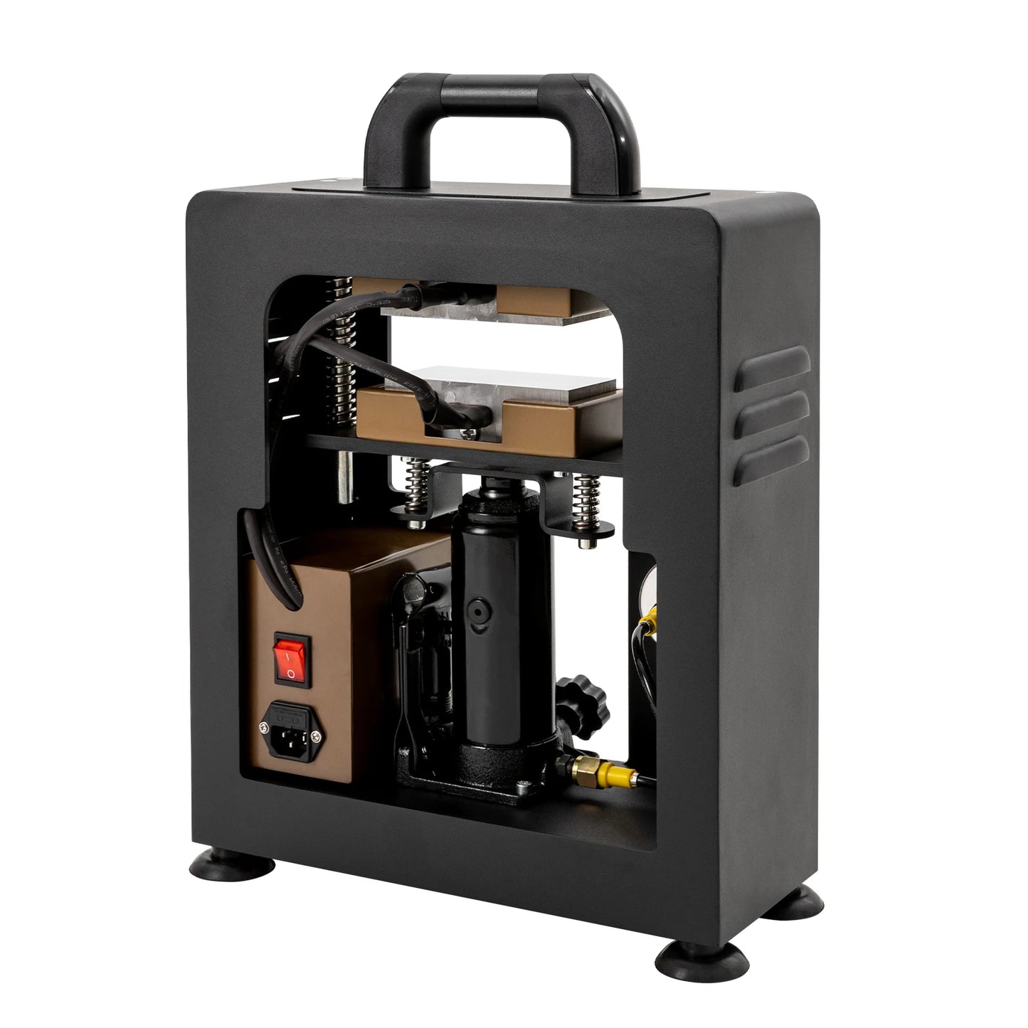 Hydraulic Heat Press Machine With LCD And Pressure Gauge 110V