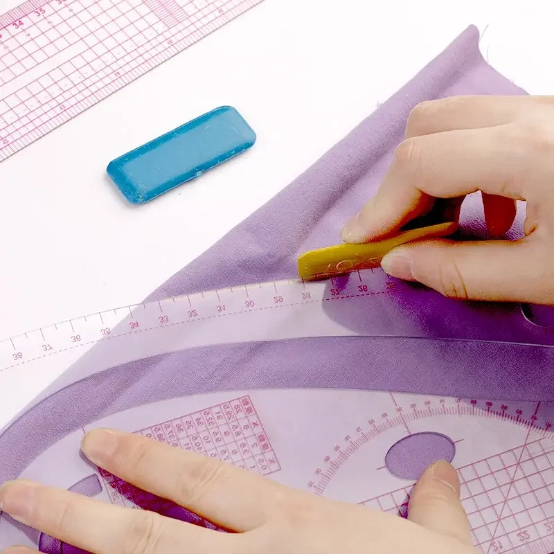 6 Piece French Curve Ruler Set For Dressmaking And Drafting
