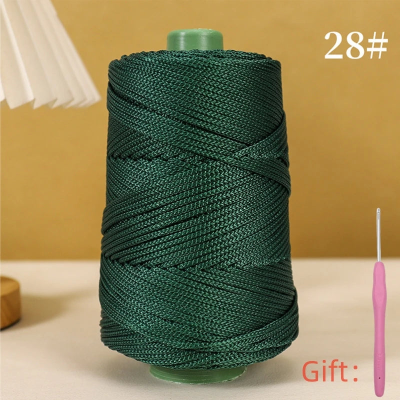 250g 3mm Crochet Rope Yarn For Summer Hats And Bags
