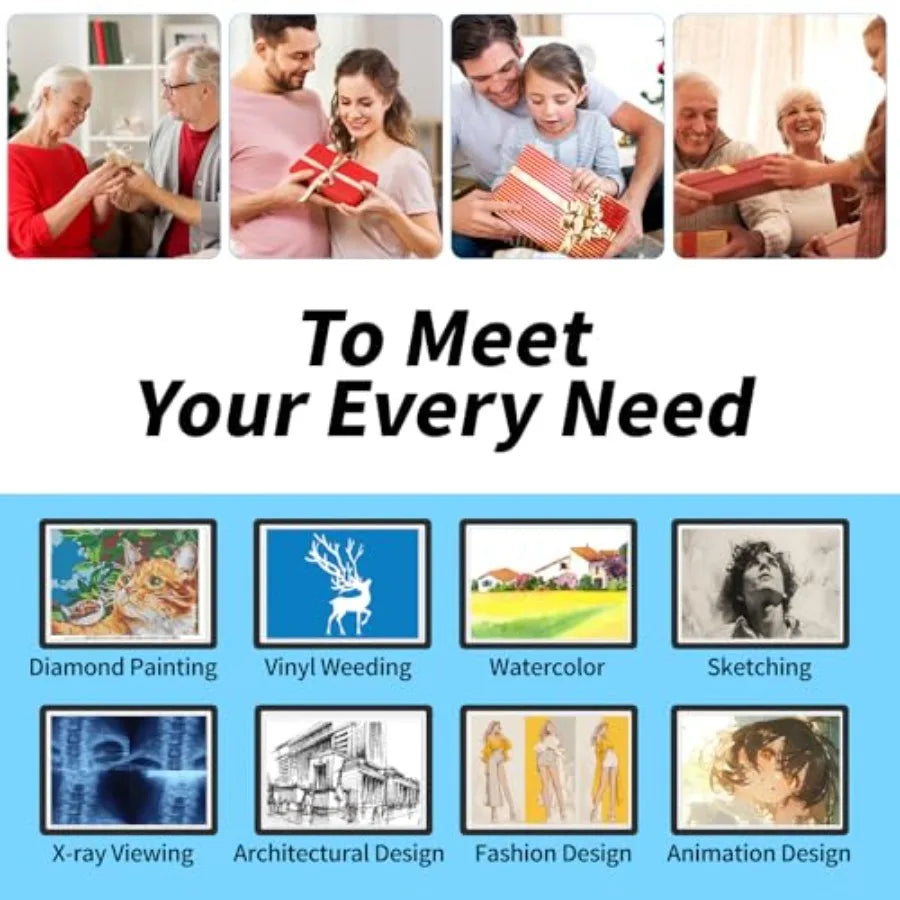 Rechargeable Ultra Bright Light Pad For Diamond Painting And Tracing