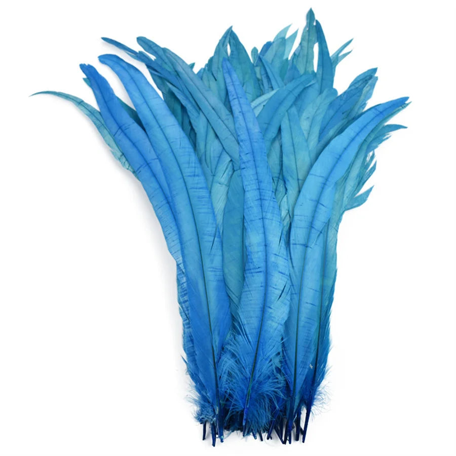 Rooster Feathers 100 Pieces Natural DIY Crafts Plumes For Weddings