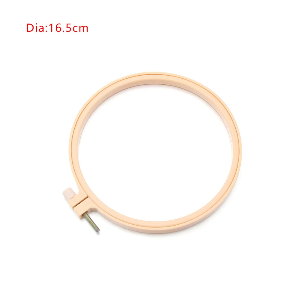DIY Embroidery Hoop Ring Set For Cross Stitch And Needlework