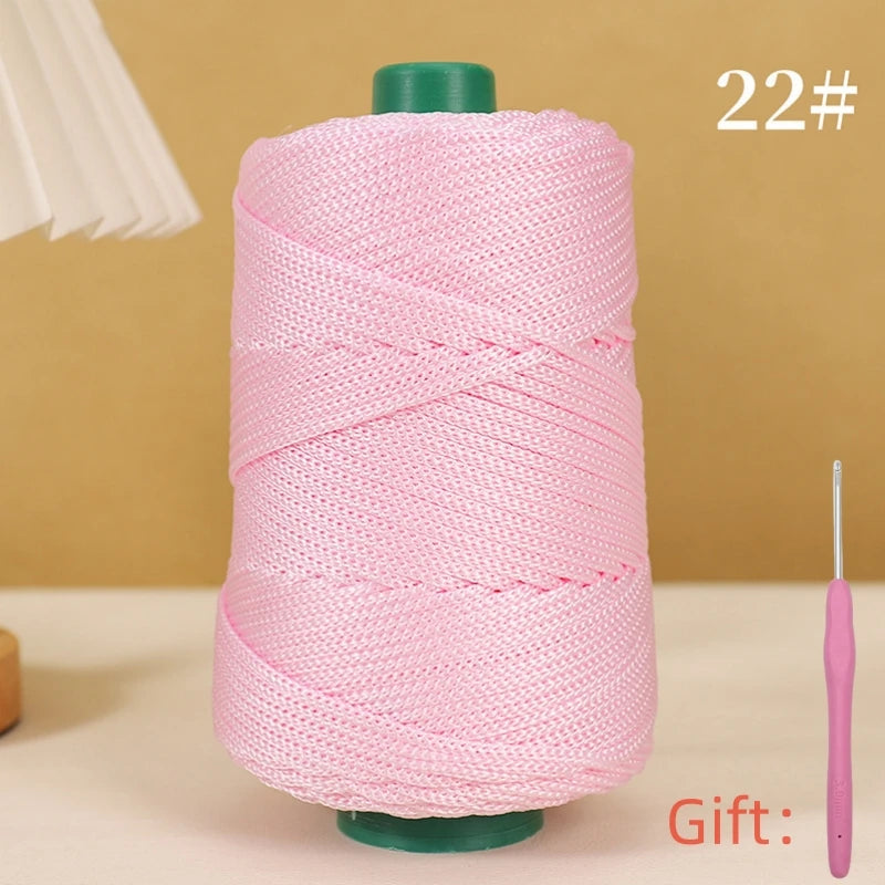 250g 3mm Crochet Rope Yarn For Summer Hats And Bags