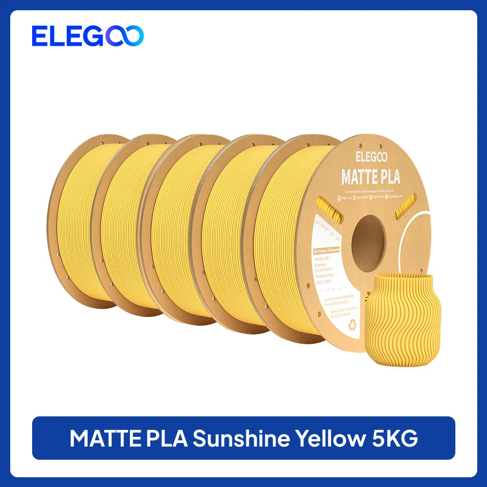 Elegoo PLA Filament For FDM 3D Printing Dimensionally Accurate