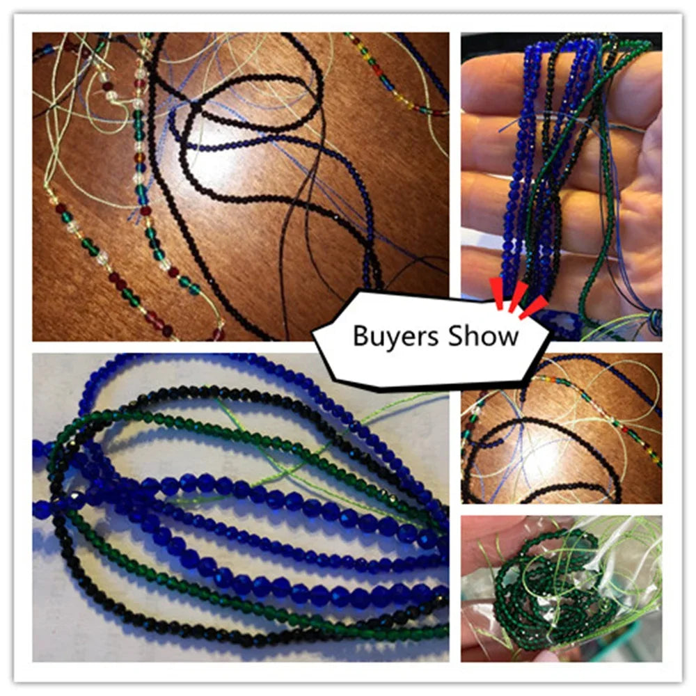 Beads 2mm Natural Semi-Precious Stones Spinel Dark Green Loose Bead for Women Jewelry Making DIY Bracelet Necklace 38cm