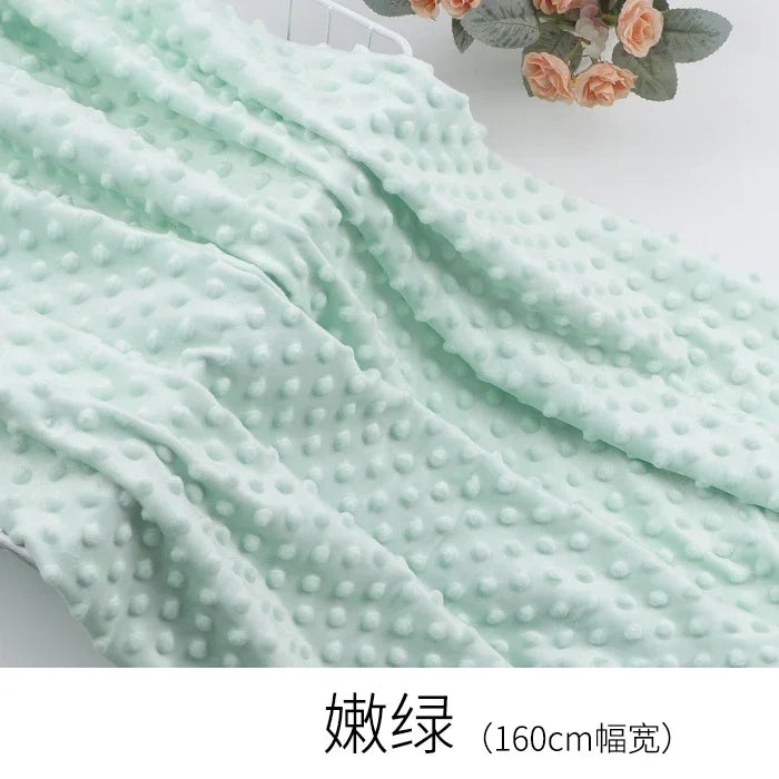 Soft Velvet Plush Fabric For Baby Blankets And DIY Crafts