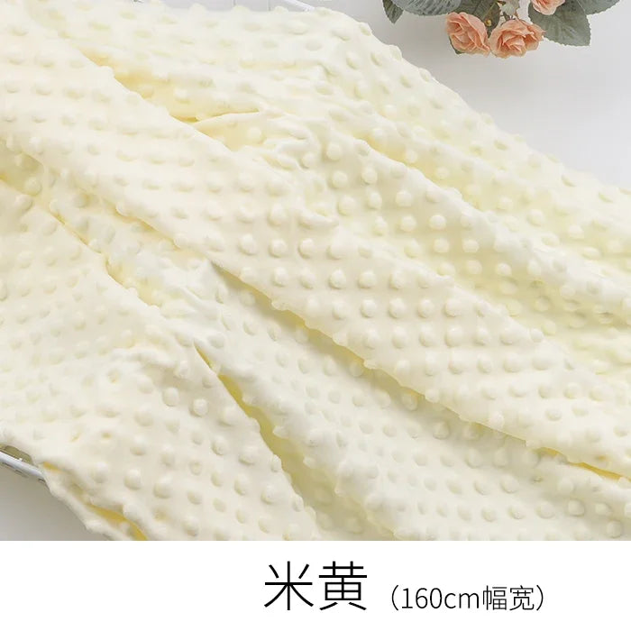 Soft Velvet Plush Fabric For Baby Blankets And DIY Crafts