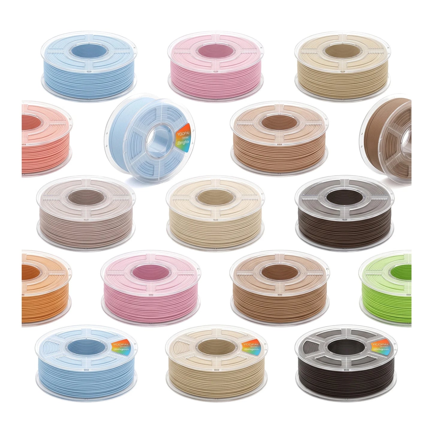 Premium Yoopai Matte PLA Filament For Detailed 3D Printing Projects