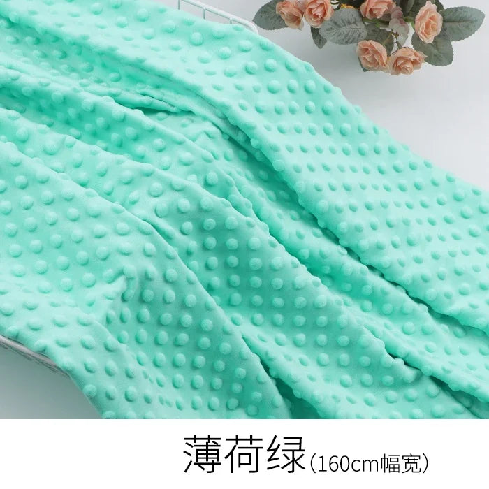 Soft Velvet Plush Fabric For Baby Blankets And DIY Crafts