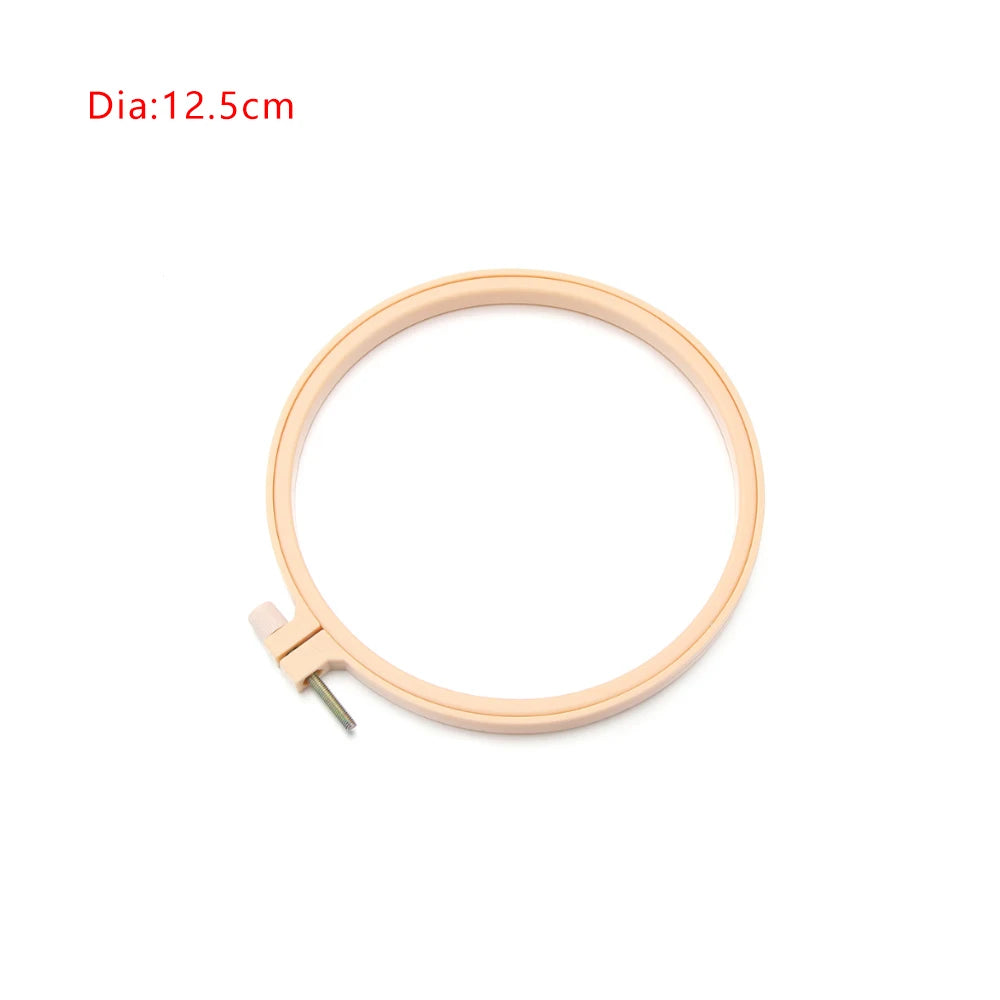 DIY Embroidery Hoop Ring Set For Cross Stitch And Needlework