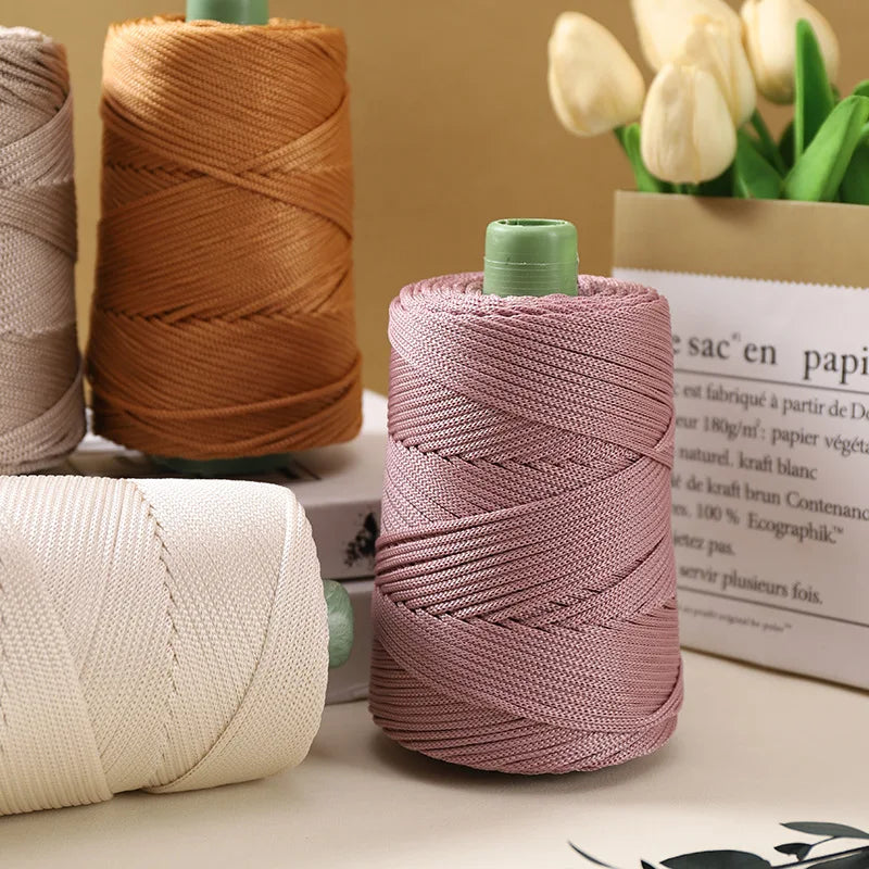 250g 3mm Crochet Rope Yarn For Summer Hats And Bags