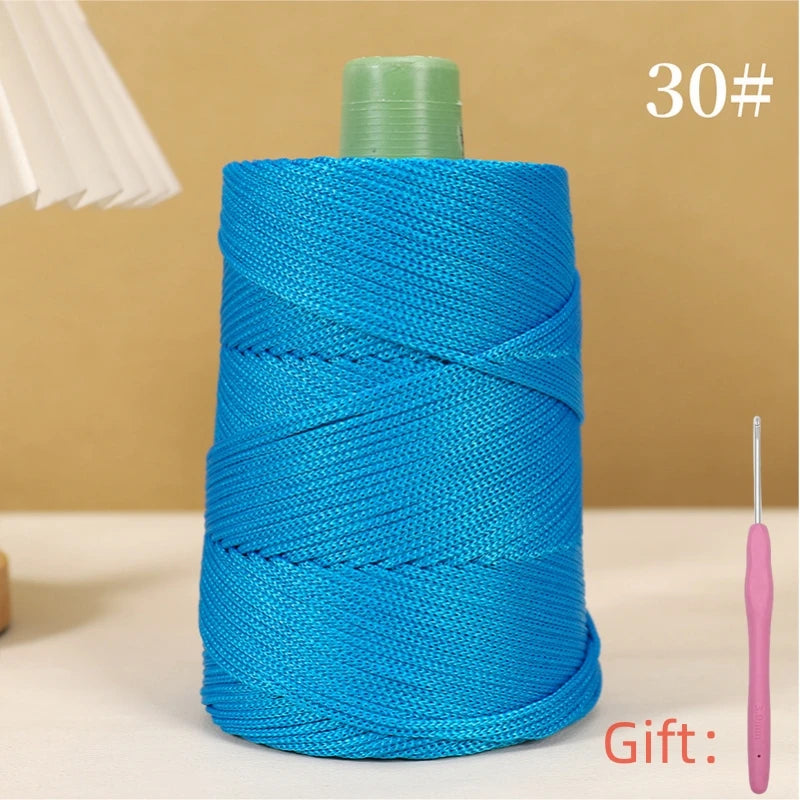 250g 3mm Crochet Rope Yarn For Summer Hats And Bags