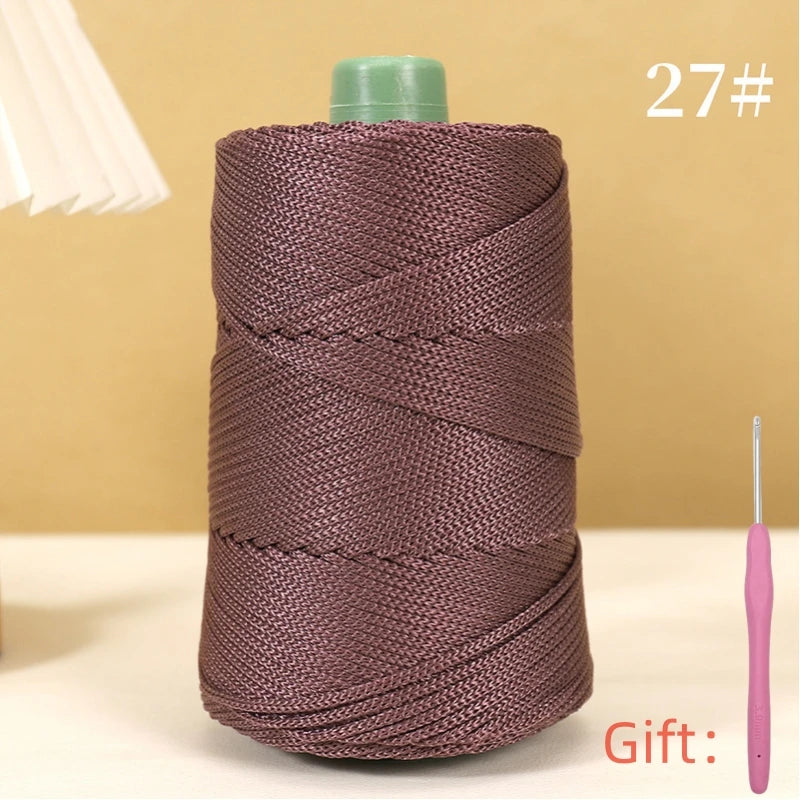 250g 3mm Crochet Rope Yarn For Summer Hats And Bags