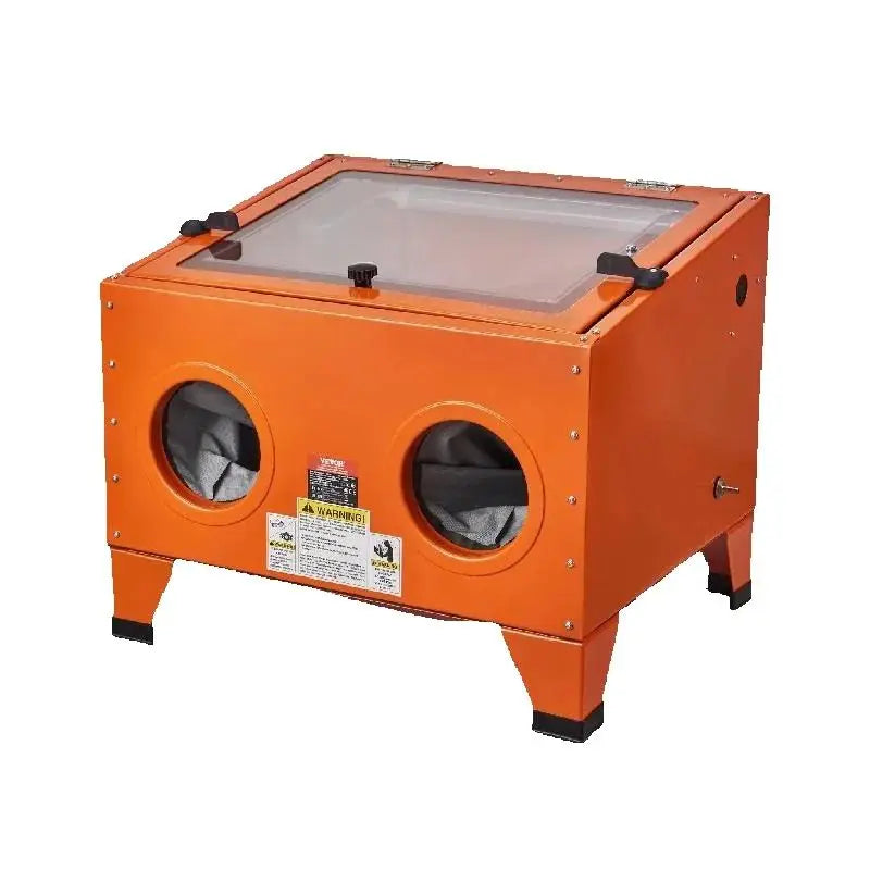 SucceBuy Portable Sandblasting Cabinet With Blasting Gun Nozzles