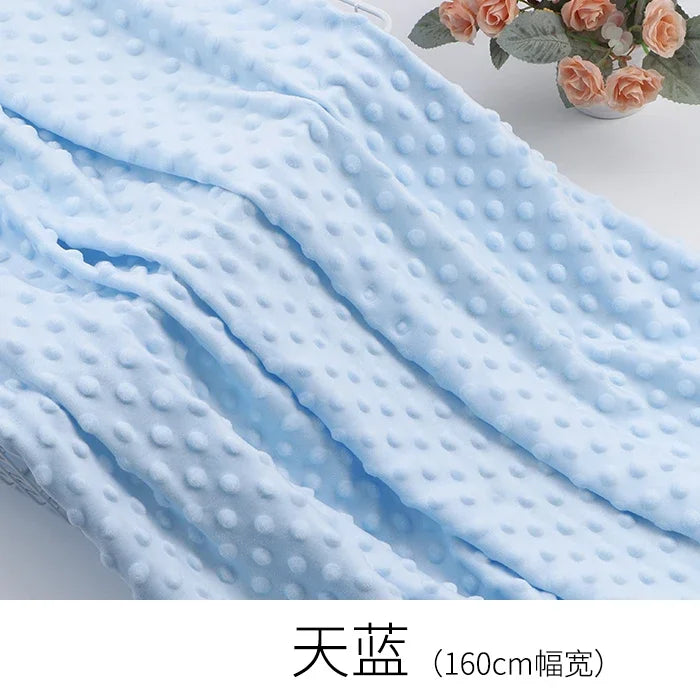 Soft Velvet Plush Fabric For Baby Blankets And DIY Crafts