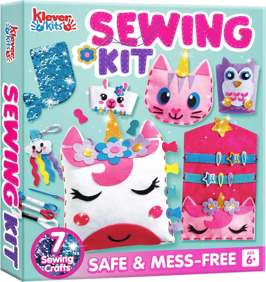 Joyfy My First Kids Sewing Kit: Seven Easy Projects