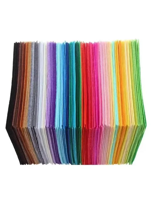 40Pcs Soft Felt Fabric Sheets For DIY Patchwork Craft Nonwoven