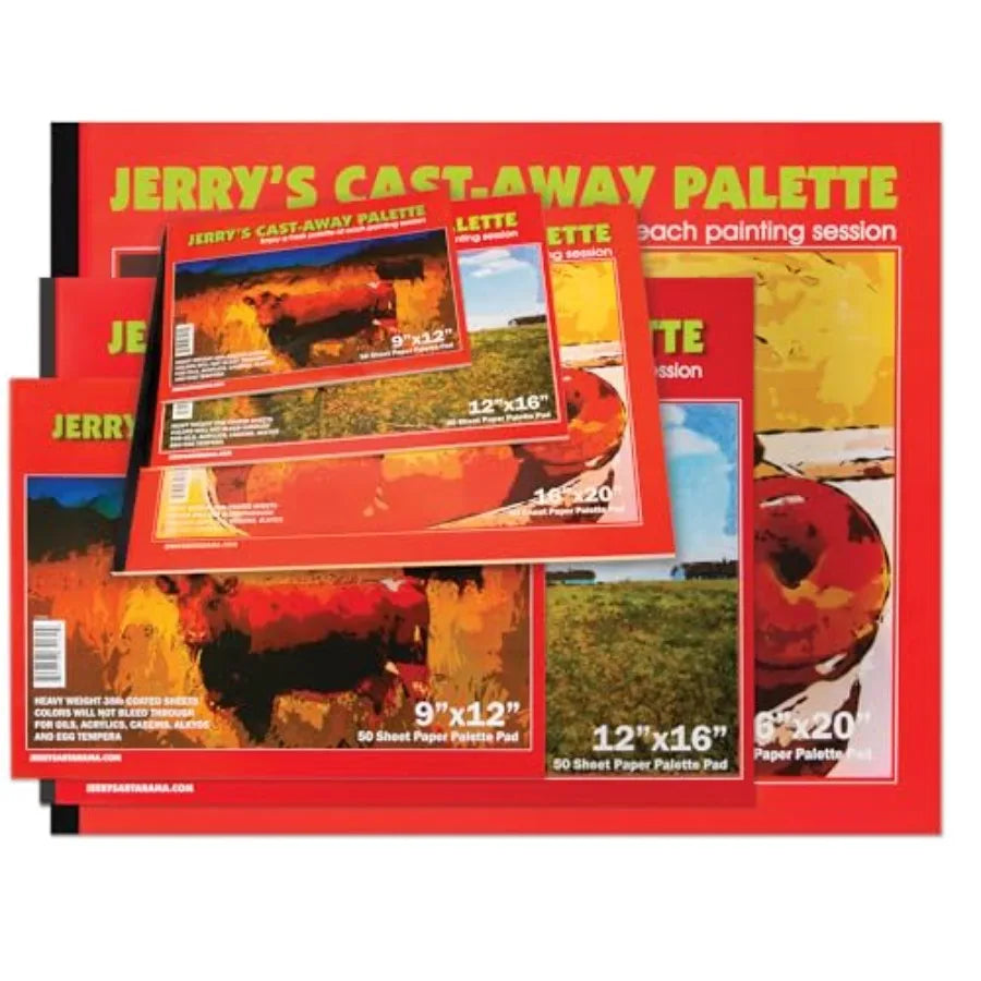 Castaway Disposable Paper Palette Pad For Painting Projects