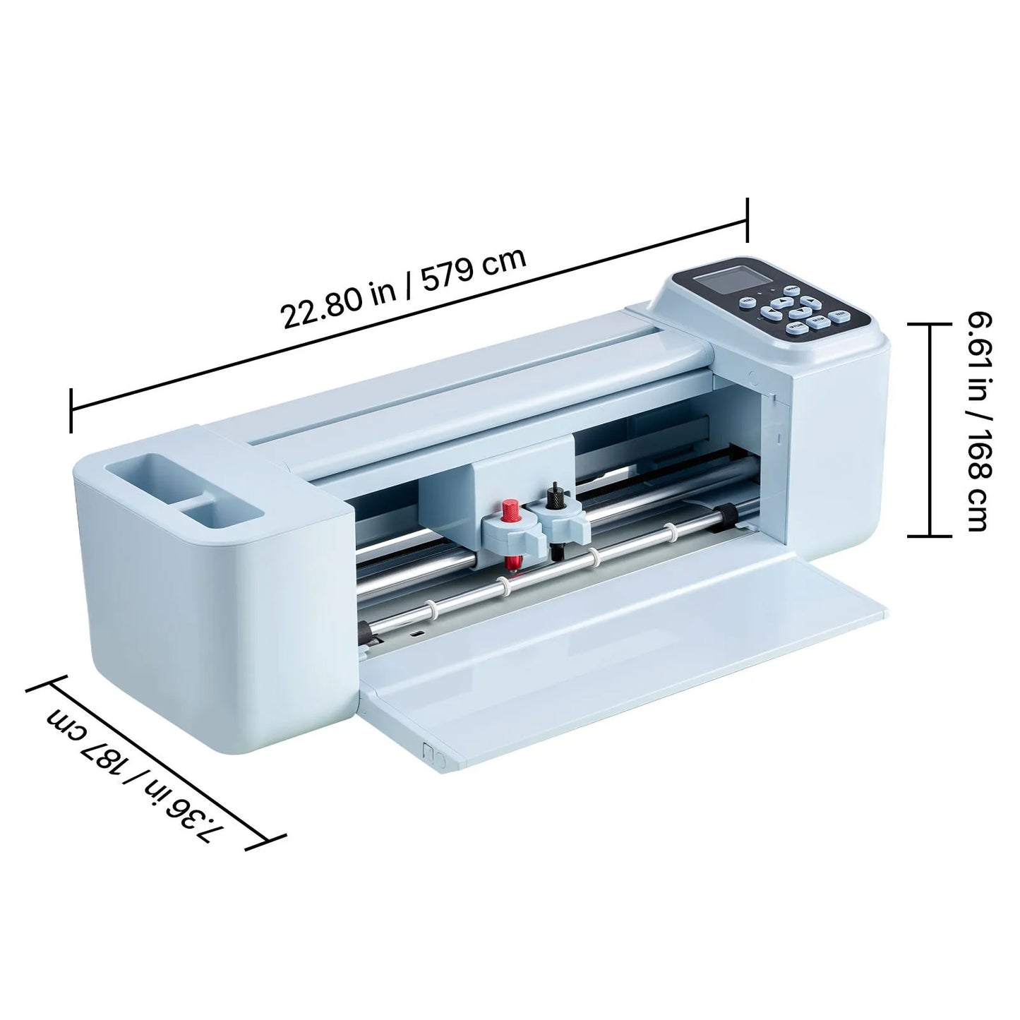 SucceBuy Vinyl Cutter Machine Button Screen Control 5000 Designs