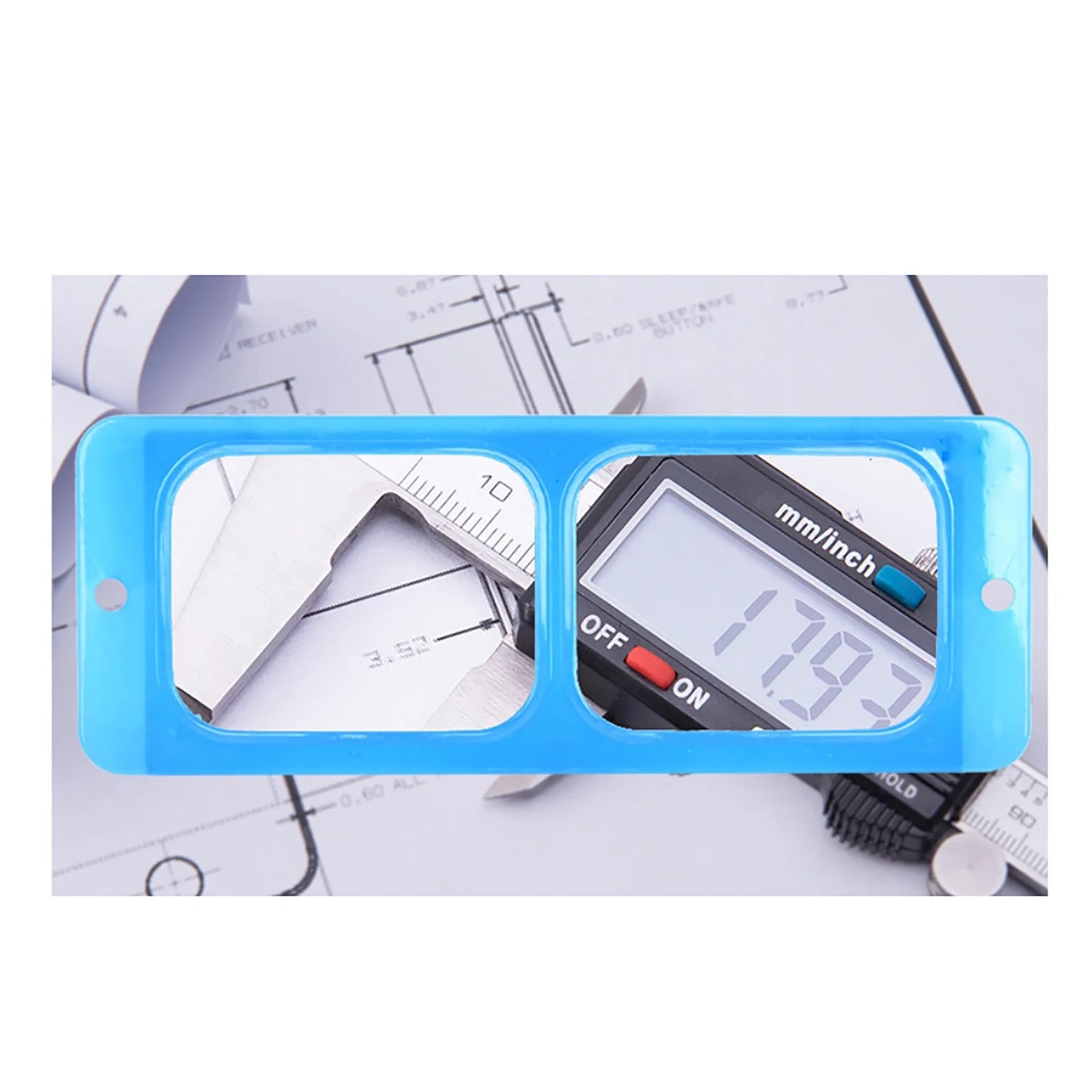 Headband Magnifier With 4 LED Lights 1.5X 2X 2.5X 3.5X