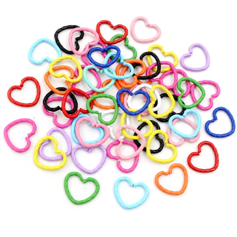 Colorful Mixed Alloy Split Jump Rings Lobster Clasp Eyelets Screw Pins Keychain DIY Jewelry Making Accessories Supplies