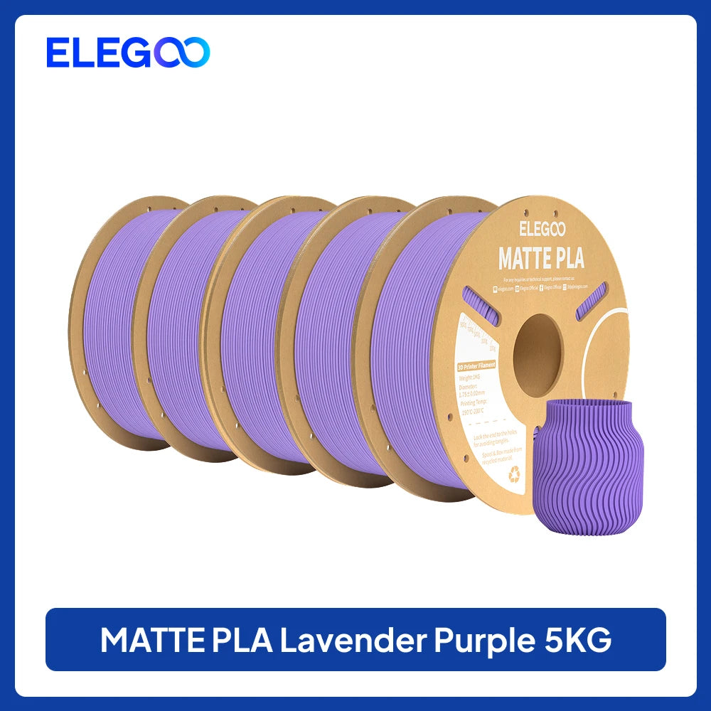 Elegoo PLA Filament For FDM 3D Printing Dimensionally Accurate