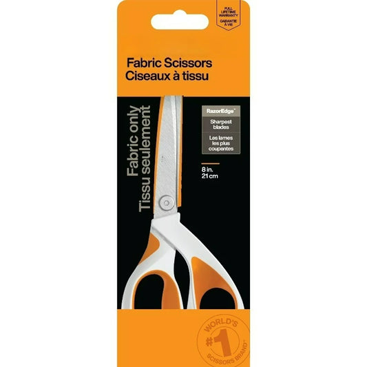 SoftGrip Ergonomic Fabric Scissors For Crisp Clean Cuts