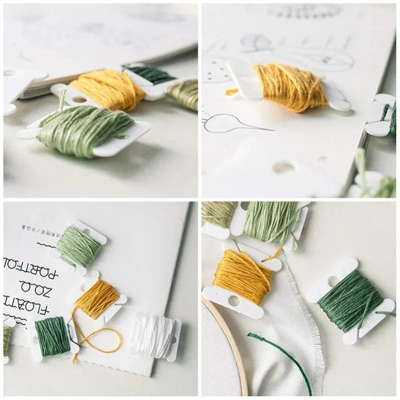 Thread Organizer Embroidery Bobbin Storage For Floss Craft