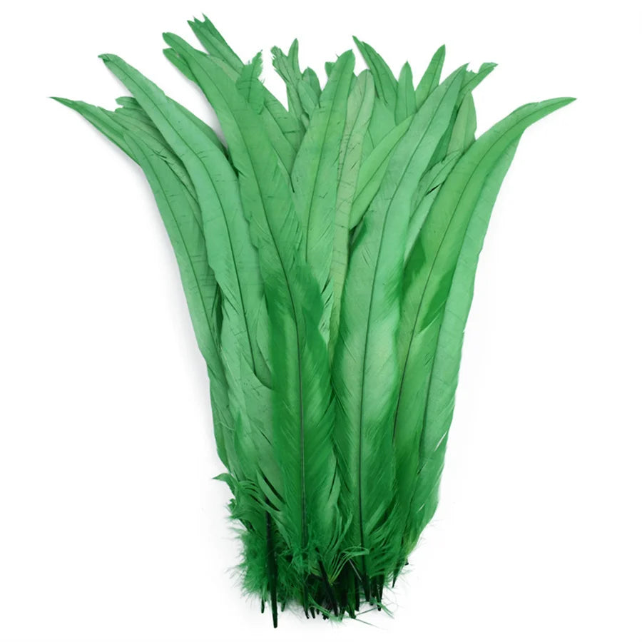 Rooster Feathers 100 Pieces Natural DIY Crafts Plumes For Weddings