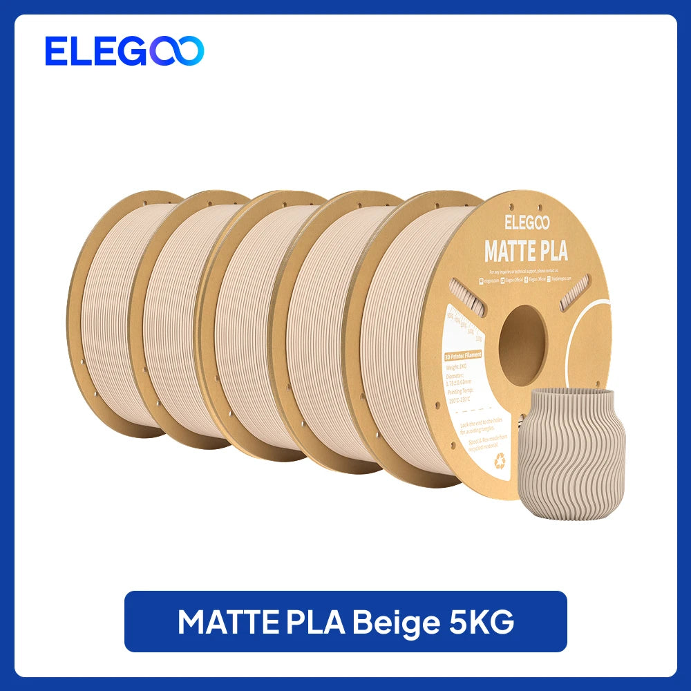 Elegoo PLA Filament For FDM 3D Printing Dimensionally Accurate