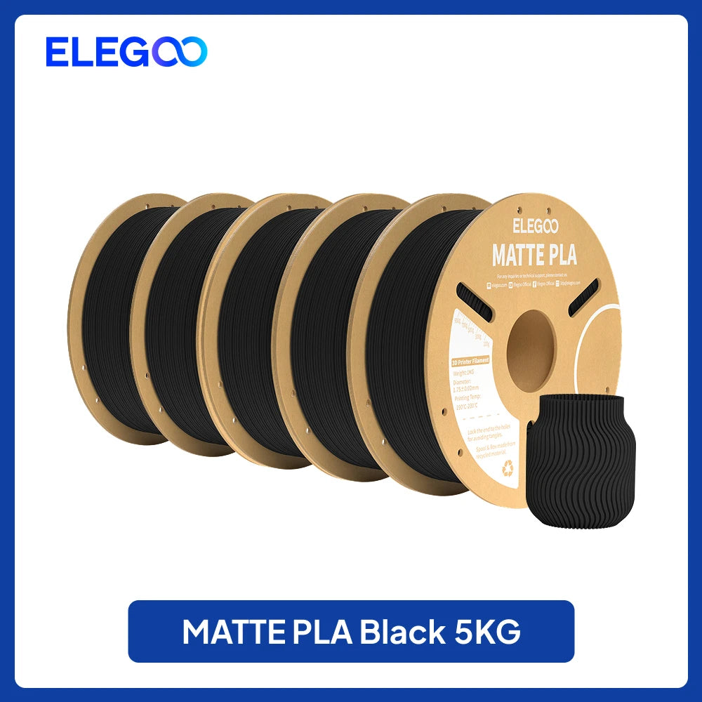 Elegoo PLA Filament For FDM 3D Printing Dimensionally Accurate