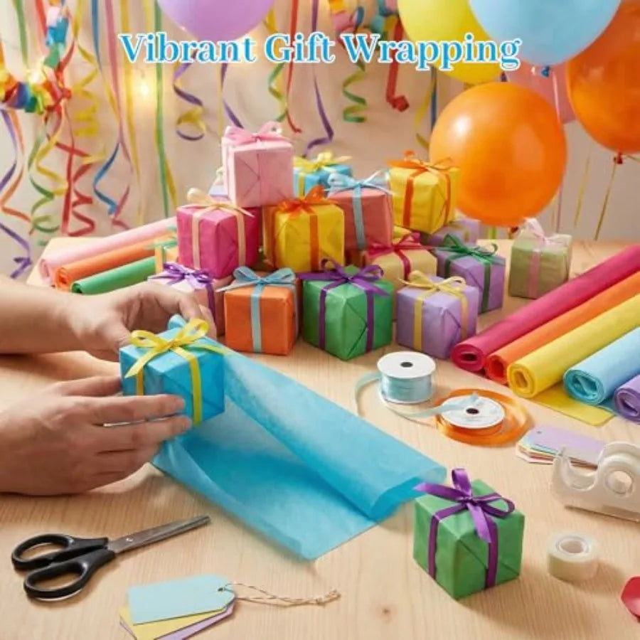 330 Sheets Tissue Paper Wrapping For Gift Bags DIY Crafts