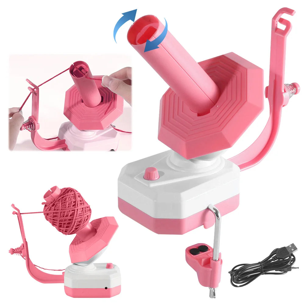 Yarn Winder Ball Winder with Non Slip Base for Crochet