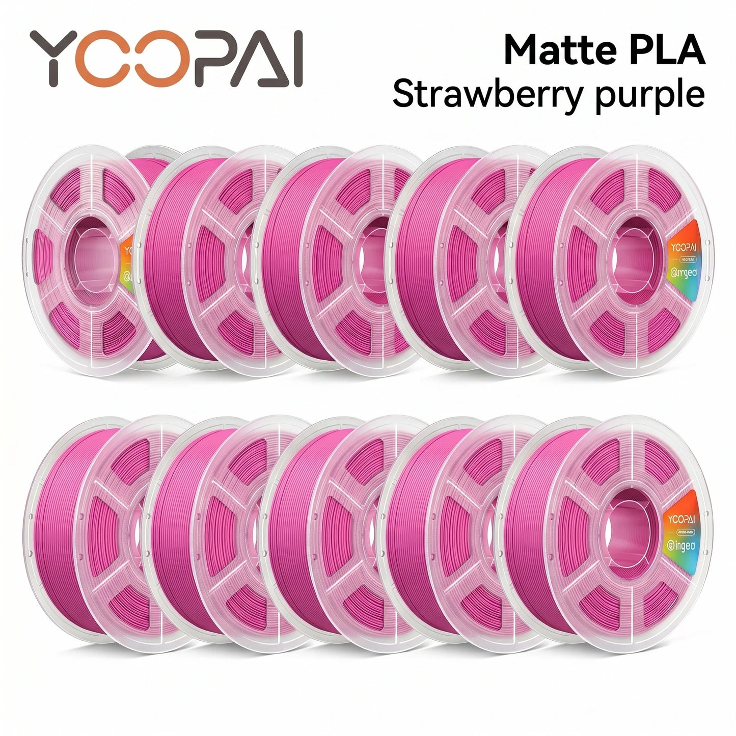Premium Yoopai Matte PLA Filament For Detailed 3D Printing Projects