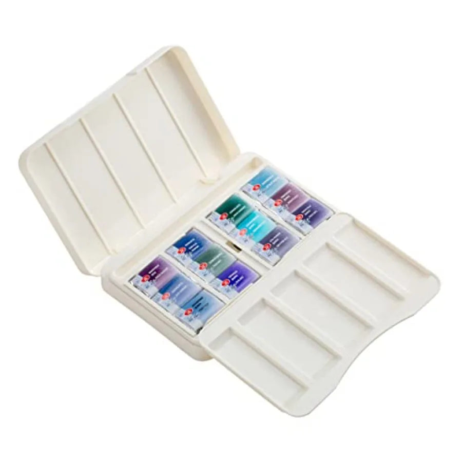 Granulating Watercolor Set 12 Full Pans Professional Artist Paints