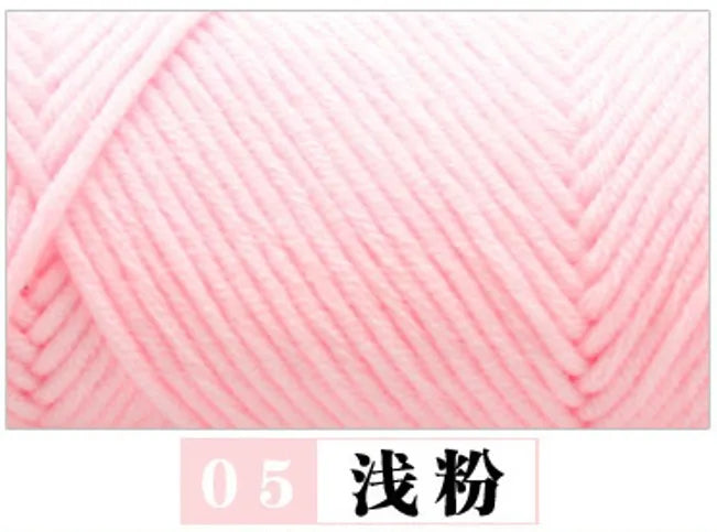 Cotton Acrylic Blended Yarn Light Worsted for Knitting Crochet