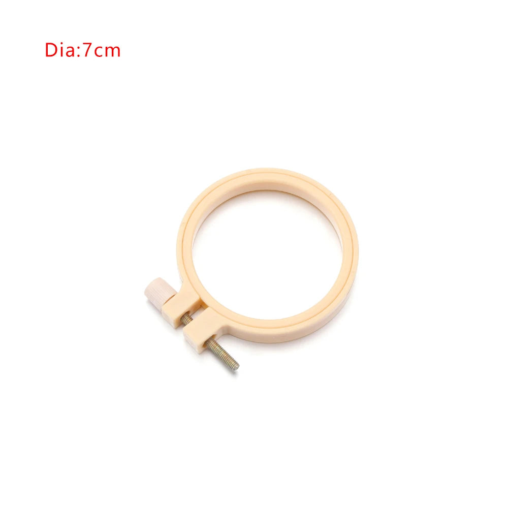DIY Embroidery Hoop Ring Set For Cross Stitch And Needlework