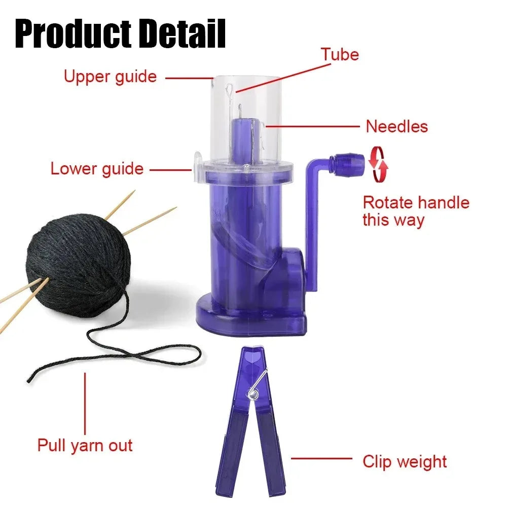 Braiding Rope Machine Tool Hand Operated DIY Spool Kit